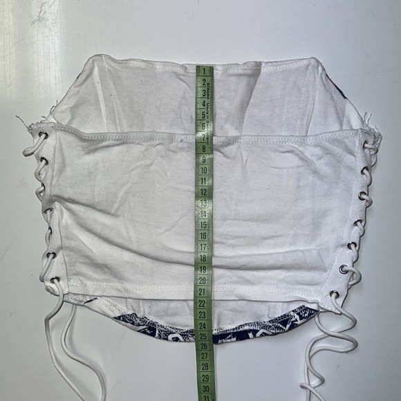 Side Tie Corset Top - Picture 4 of 6